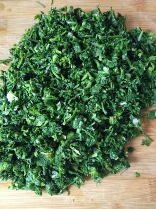 ＃春食野菜香＃荠菜蒸饺的做法步骤：6