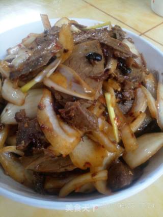 酸辣凉牛肉的做法步骤：4