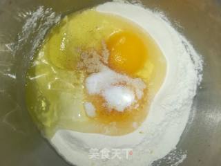 韭菜鸡蛋饼的做法步骤：2