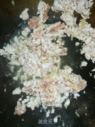 肉末蒜薹的做法步骤：3