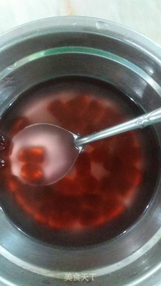 红豆+波萝酱慕斯蛋糕的做法步骤：8
