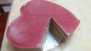 红豆+波萝酱慕斯蛋糕的做法步骤：12