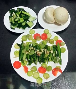 蒜香油麦菜的做法步骤：9