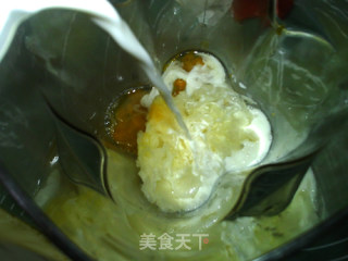 芒果银耳奶饮的做法步骤：5