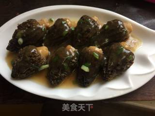 酿羊肚菌的做法步骤：10