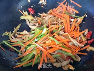 榨菜肉丝的做法步骤：5