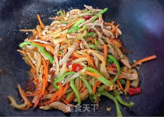榨菜肉丝的做法步骤：6