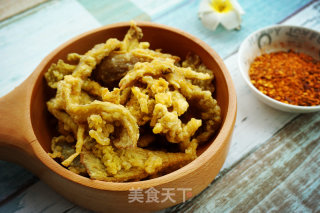 原味香酥平菇的做法步骤：5