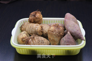 香葱小芋汤的做法步骤：1