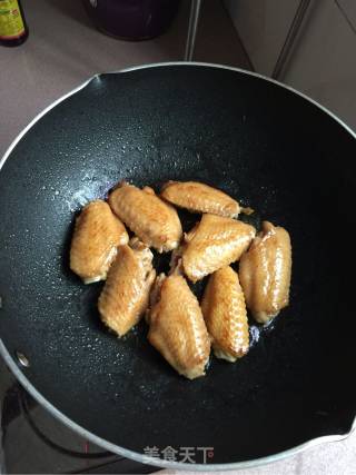 啤香鸡翅的做法步骤：3