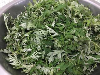 艾叶肉蛋软饼的做法步骤：1