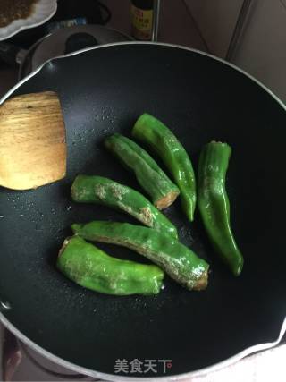 青椒酿土豆的做法步骤：6