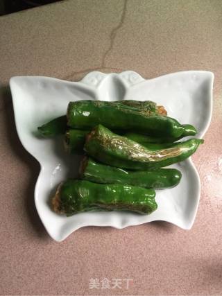 青椒酿土豆的做法步骤：7