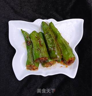 青椒酿土豆的做法步骤：12