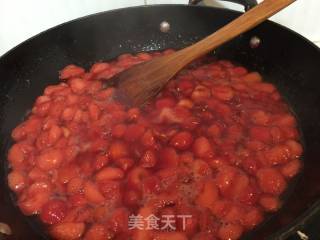 ????大颗粒草莓酱????的做法步骤：5