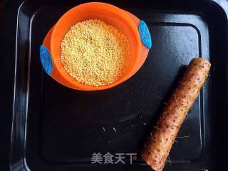 山药小米糕的做法步骤：1