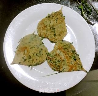 # 春食野菜香 #   蒲公英鸡蛋饼的做法步骤：15