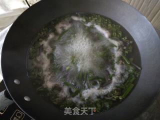＃春食野菜香＃野葱腐乳炒水蕨菜的做法步骤：2