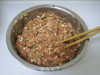 ＃春食野菜香＃油炸荠菜馄饨的做法步骤：5