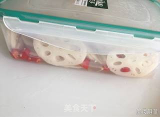 糖醋藕片的做法步骤：7