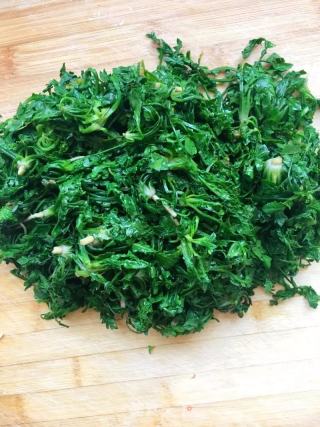 凉拌荠菜的做法步骤：6