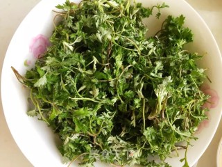 粉蒸茵陈的做法步骤：3