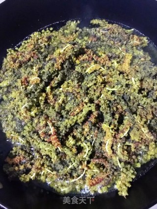 辣炒杨花的做法步骤：5