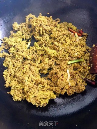 辣炒杨花的做法步骤：11