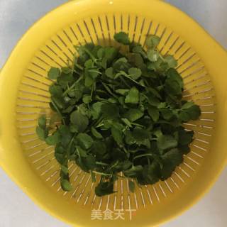 芹菜叶肉末鸡蛋饼的做法步骤：2