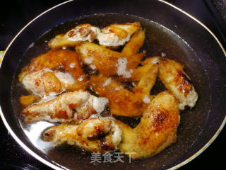 香葱烧鸡翅的做法步骤：7