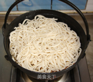 铁锅排骨豆角焖面的做法步骤：11