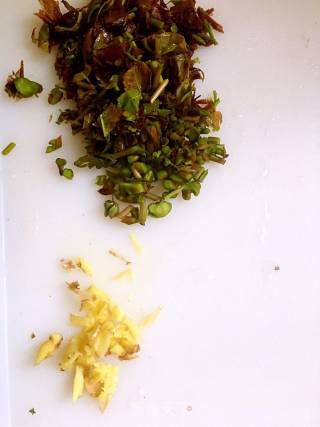 香椿炒饭的做法步骤：3