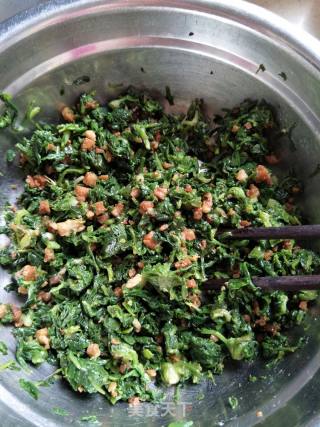 荠菜饺子的做法步骤：6