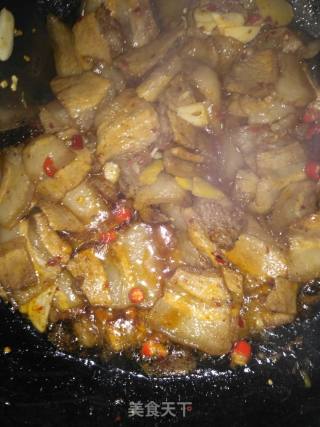 甜椒回锅肉的做法步骤：3