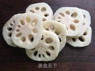 炸藕夹的做法步骤：4