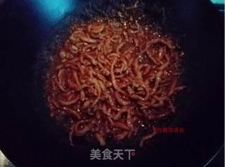 京酱肉丝的做法步骤：4