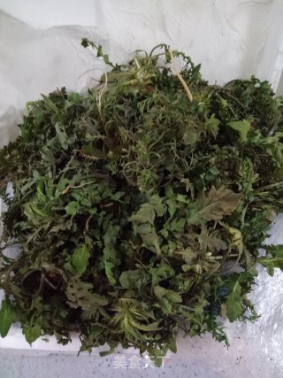 荠菜丸子的做法步骤：1