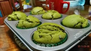 抹茶红豆玛芬蛋糕（12个）的做法步骤：8