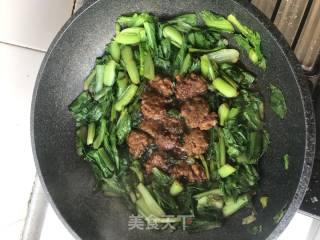 肉丸粉丝小白菜的做法步骤：6