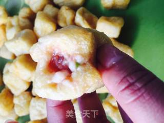 冬笋酿豆泡的做法步骤：5