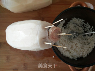 红糖糯米藕的做法步骤：5