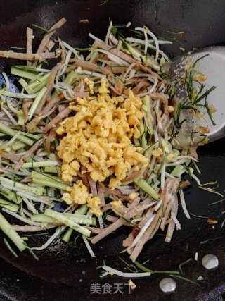炒饼的做法步骤：10