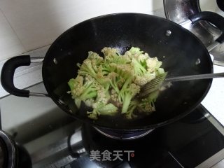 干锅菜花的做法步骤：4