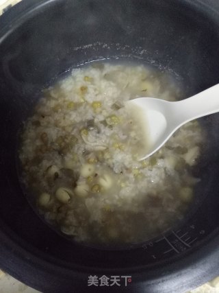 薄荷清火粥的做法步骤：7