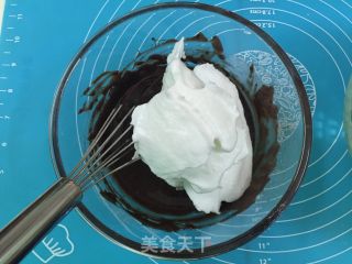 巧克力可可戚风的做法步骤：12
