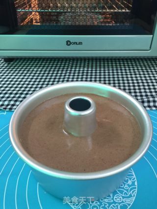 巧克力可可戚风的做法步骤：14