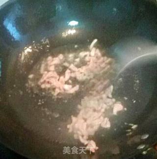 尖椒猪肉卤·过水面条的做法步骤：6