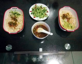 尖椒猪肉卤·过水面条的做法步骤：15
