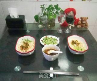 尖椒猪肉卤·过水面条的做法步骤：16