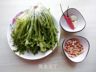 凉拌苦菊的做法步骤：1